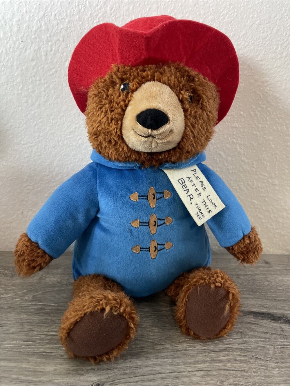 Paddington Bear 14” Toy Stuffed Animal Plush 2016 Kohls Cares Brown Movie